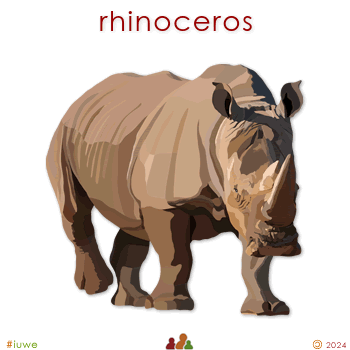 w00524_01 rhinoceros