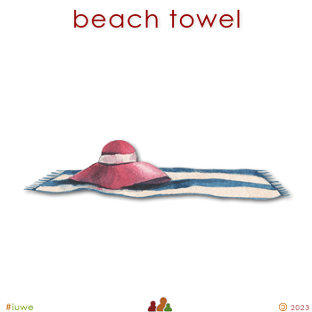 w07231_01 beach towel