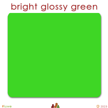w02786_01 bright glossy green